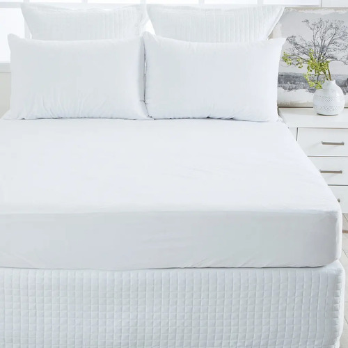 Protector Colchón Blanco Basic Doble 1,40 X 1,90