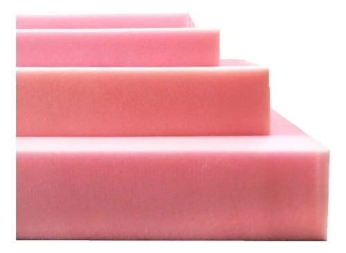 Espuma Rosado Soft Cuadrado 1,00 x 1,00 x 0,6 Unicolor Rosado Liso - - Espuma Soft Unicolor Rosado L