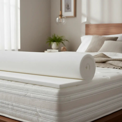 Espuma Viscoelástica Soft Unicolor Blanco Liso 1,00 X 2,00 X 0,3 Viscoelastica D42
