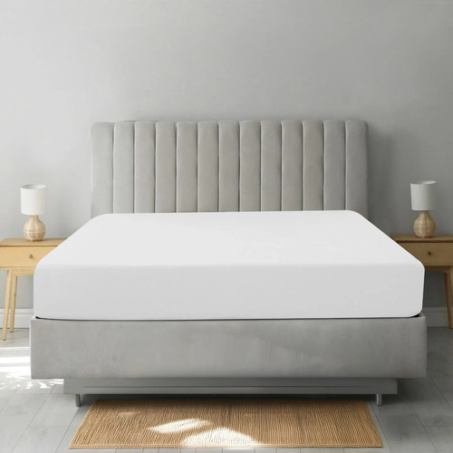 Sábana Ajustable Blanco Hotel 180 H T35 Sencillo 1,00 X 1,90